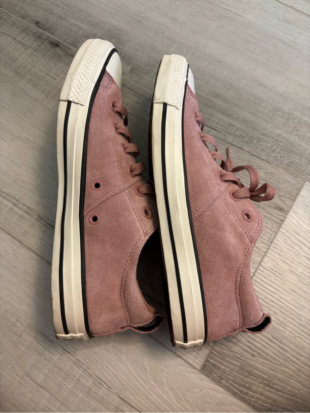 Converse Chuck Taylor Madison Women’s  Suede Pink Sneakers 9.5 A08715C - Picture 6 of 11